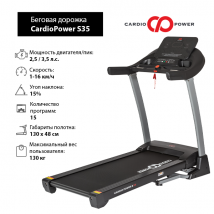 Беговая дорожка CardioPower S35